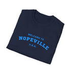 Nopeville USA Unisex Tshirt