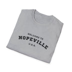 Nopeville USA Unisex Tshirt