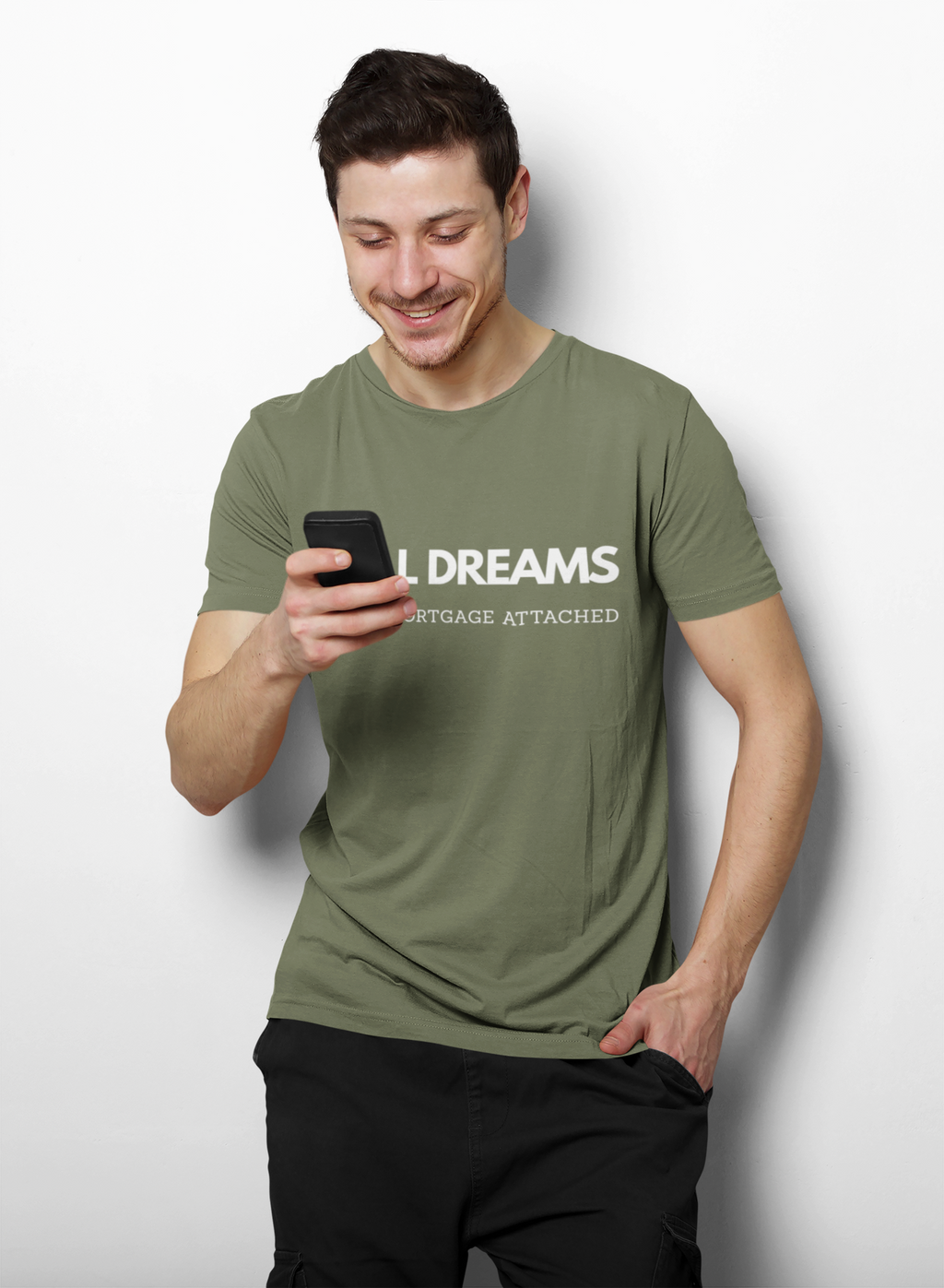 “I Sell Dreams with a Mortgage" Unisex T-Shirt