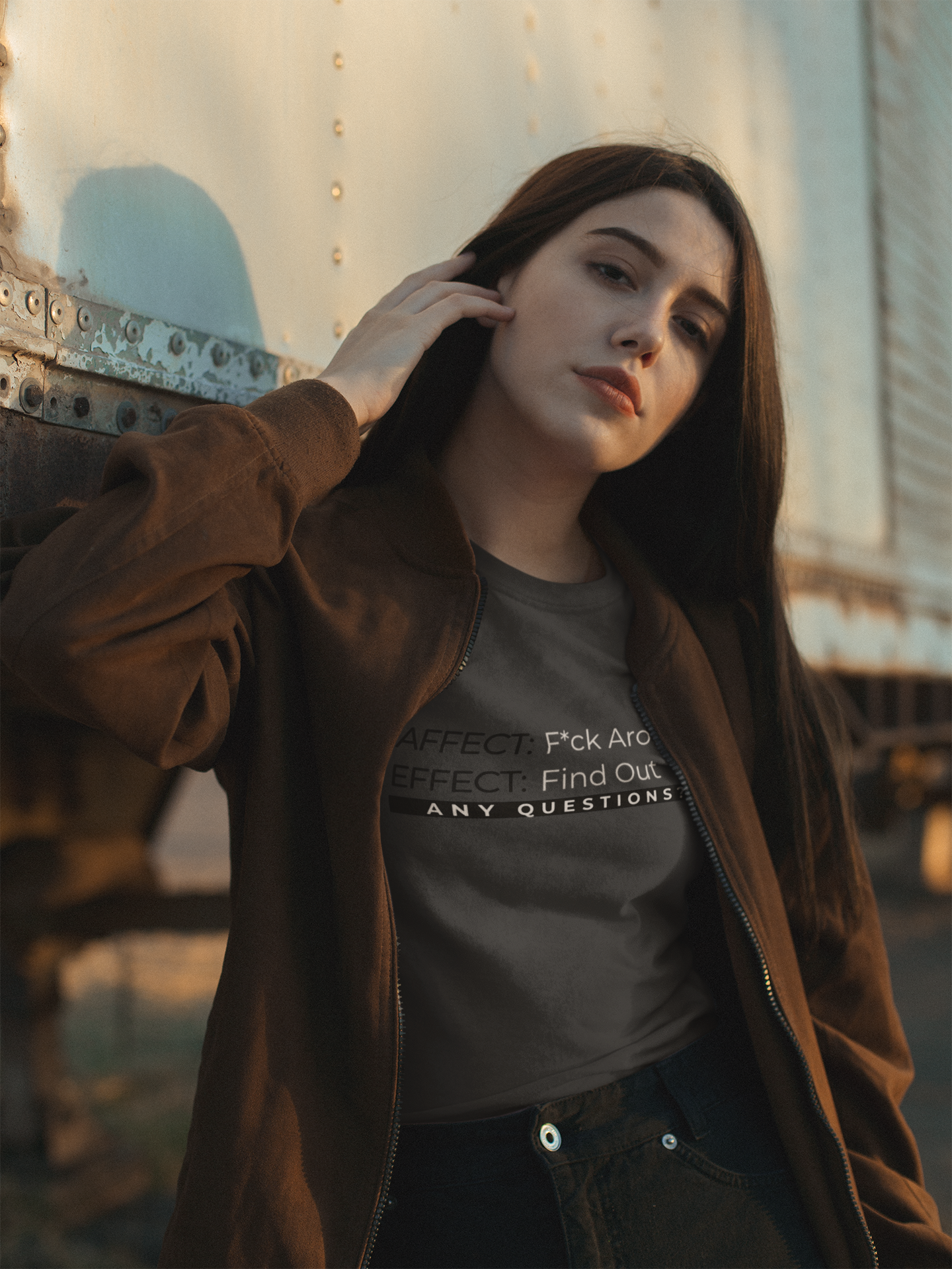 Affect-F*ck Around, Effect-Find Out Unisex T-shirt