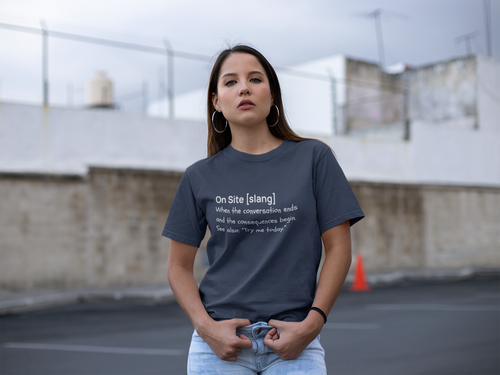 "On Site" Unisex T-Shirt