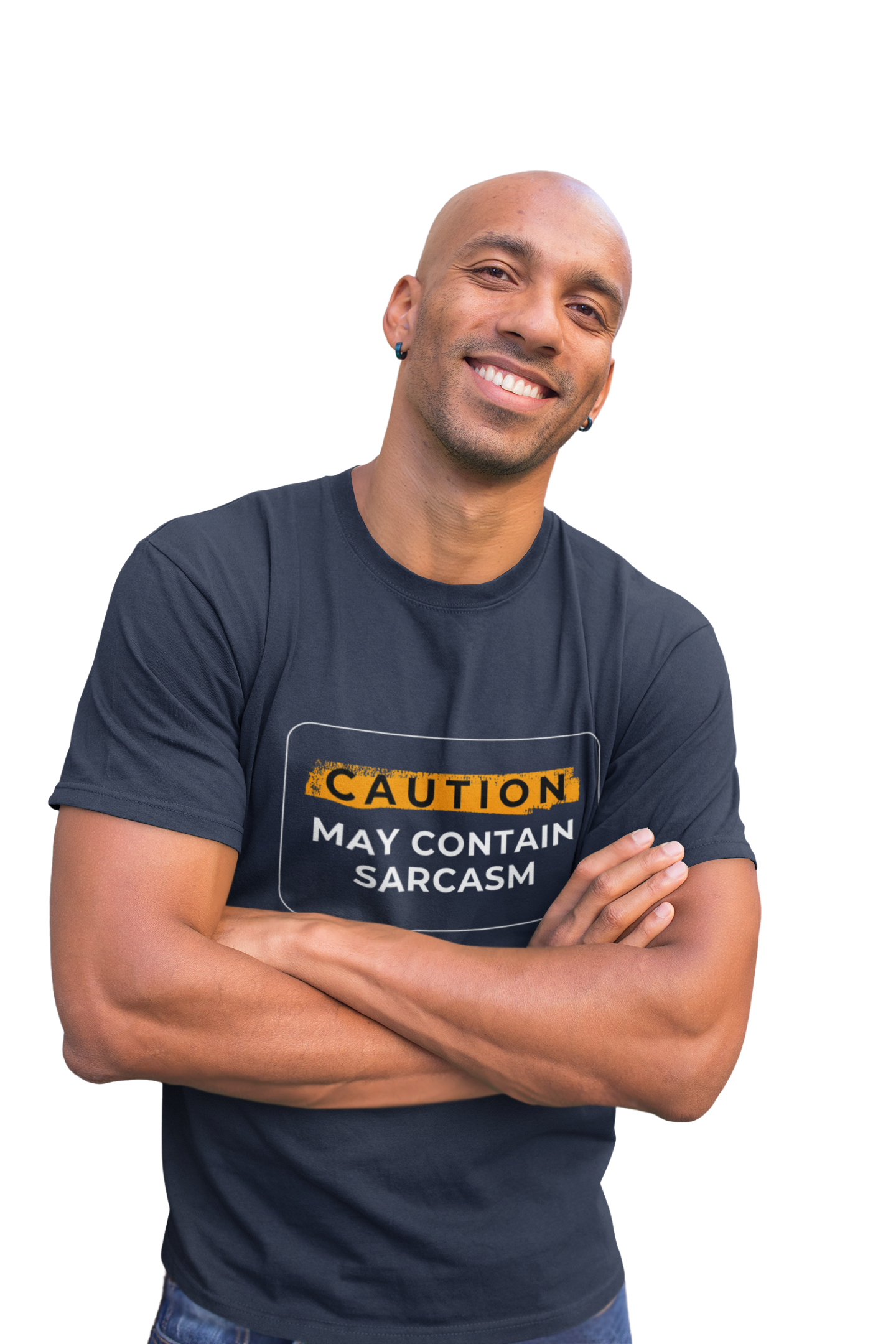 Caution May Contain Sarcasm Unisex Tshirt