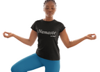 Namaste in Bed Women's Tshirt
