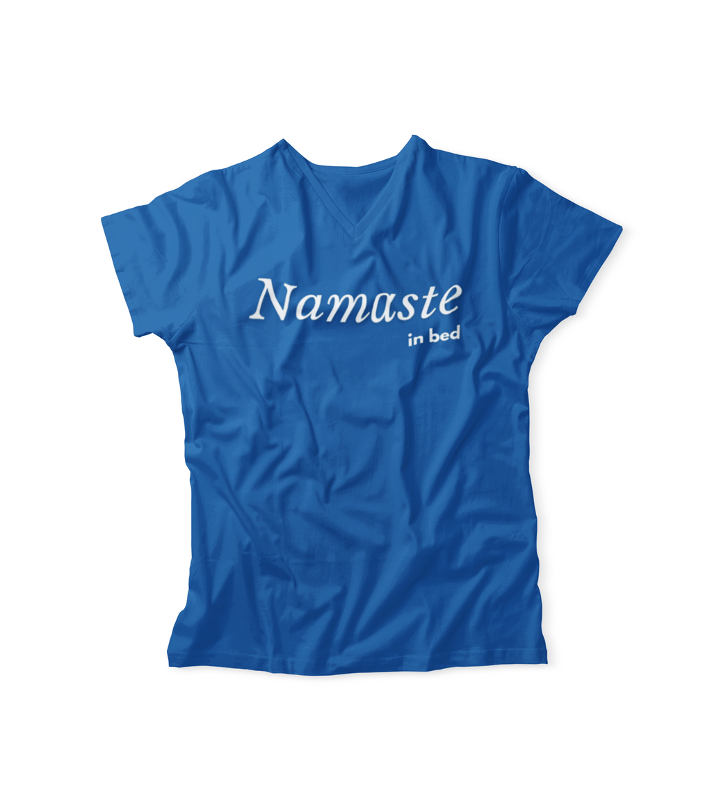 Namaste in Bed Women's Tshirt