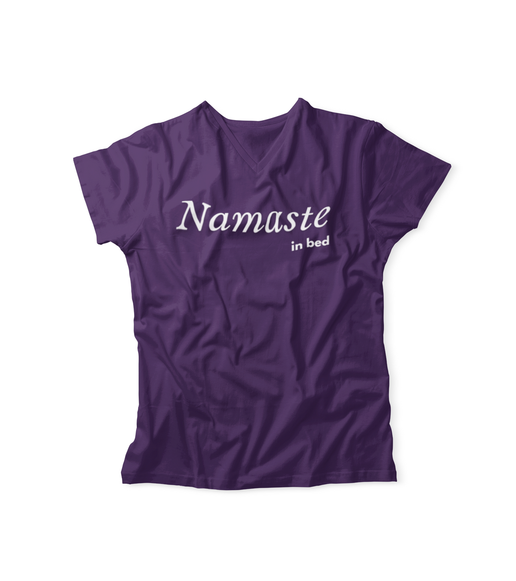 Namaste in Bed Women's Tshirt