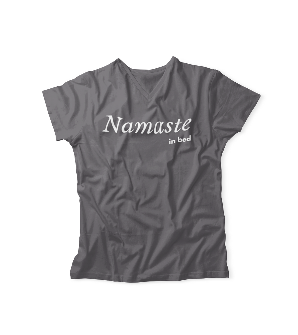 Namaste in Bed Women's Tshirt
