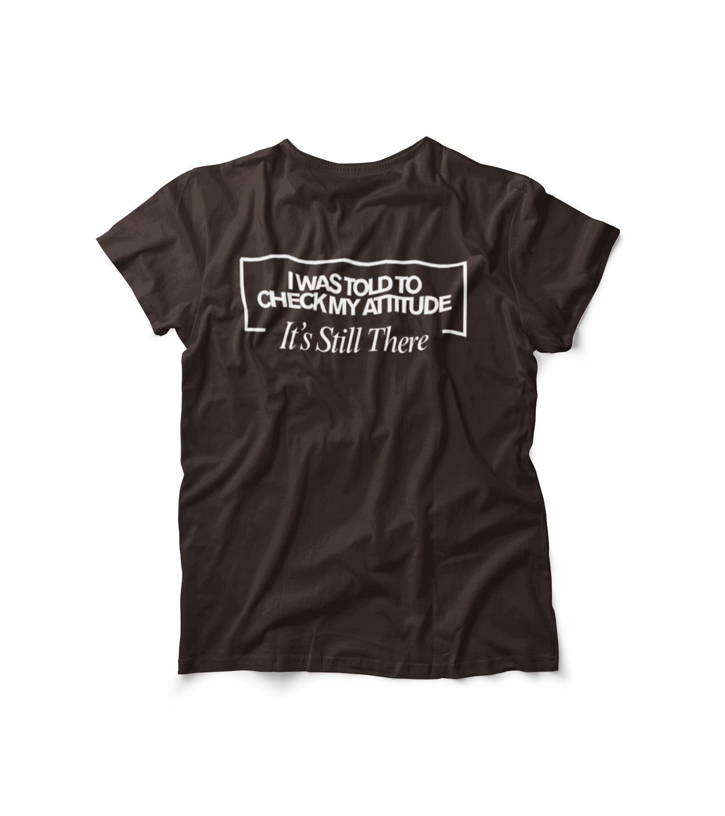 I Was Told To Check My Attitude It's Still There T-Shirt