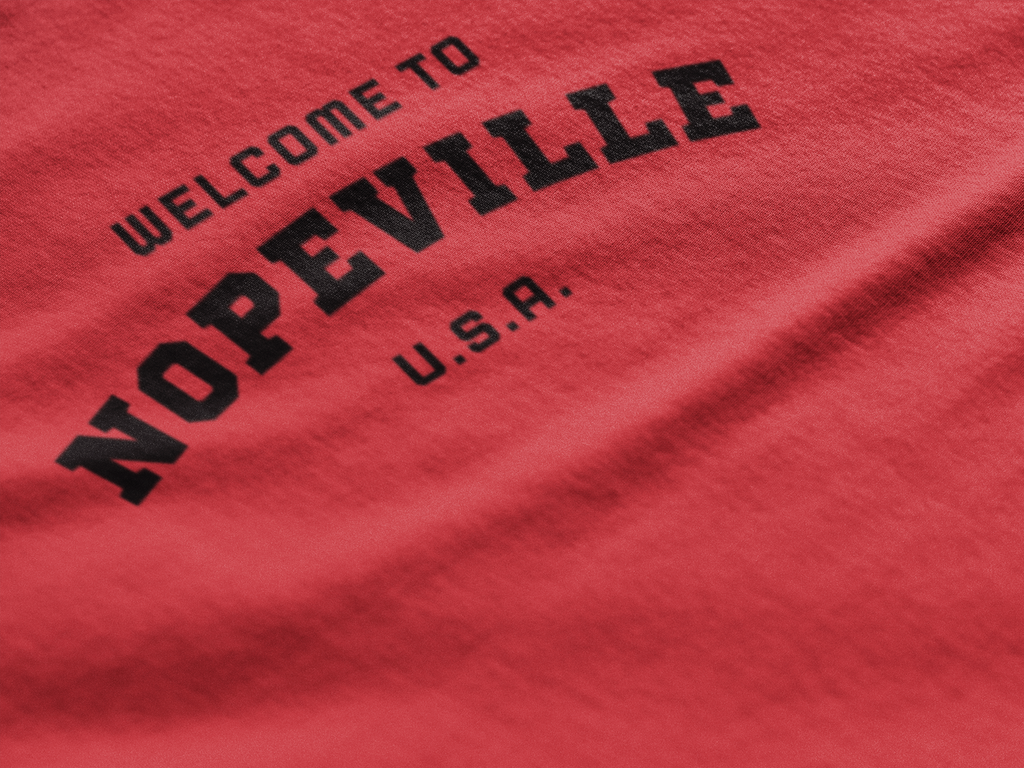 Nopeville USA Unisex Tshirt