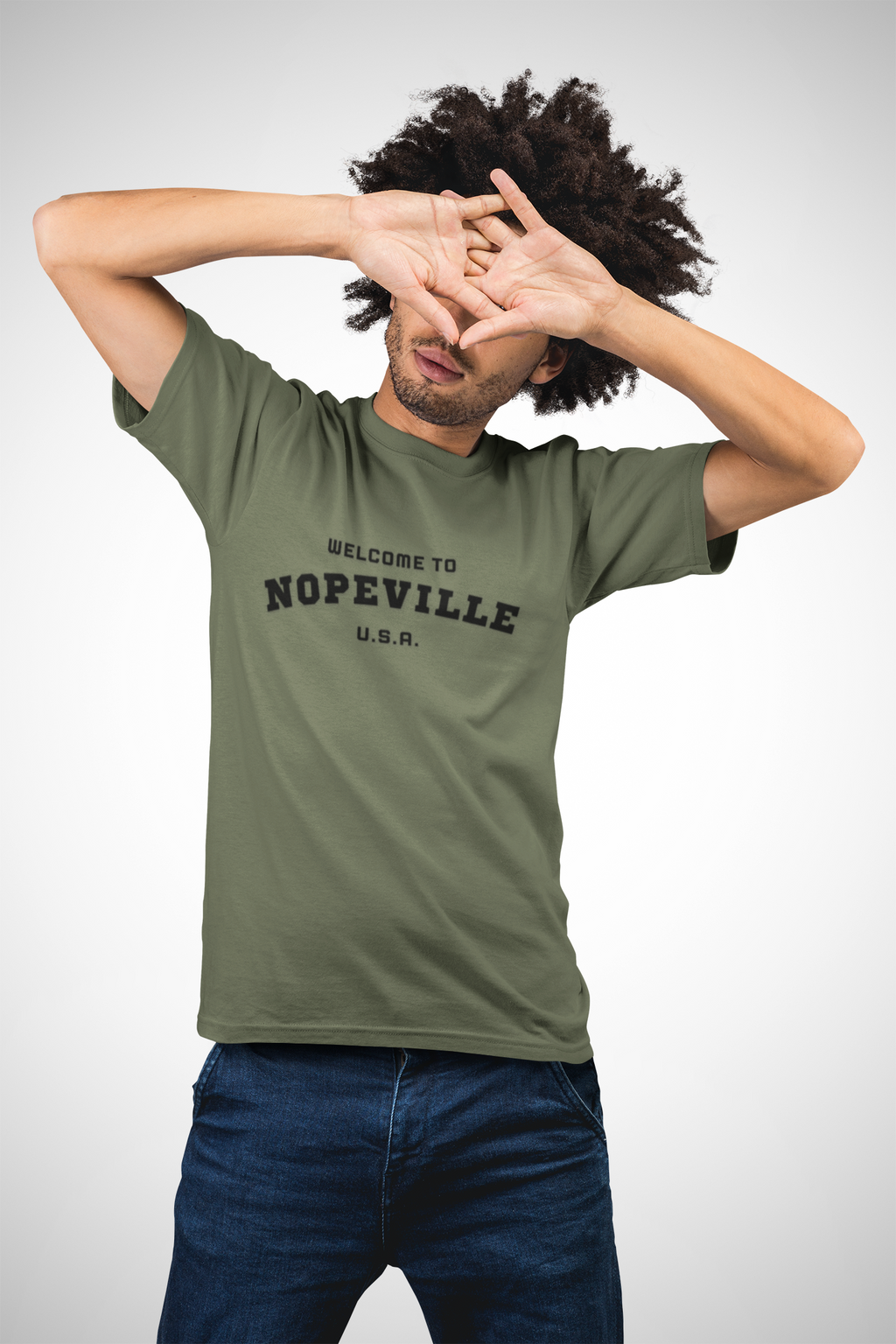 Nopeville USA Unisex Tshirt