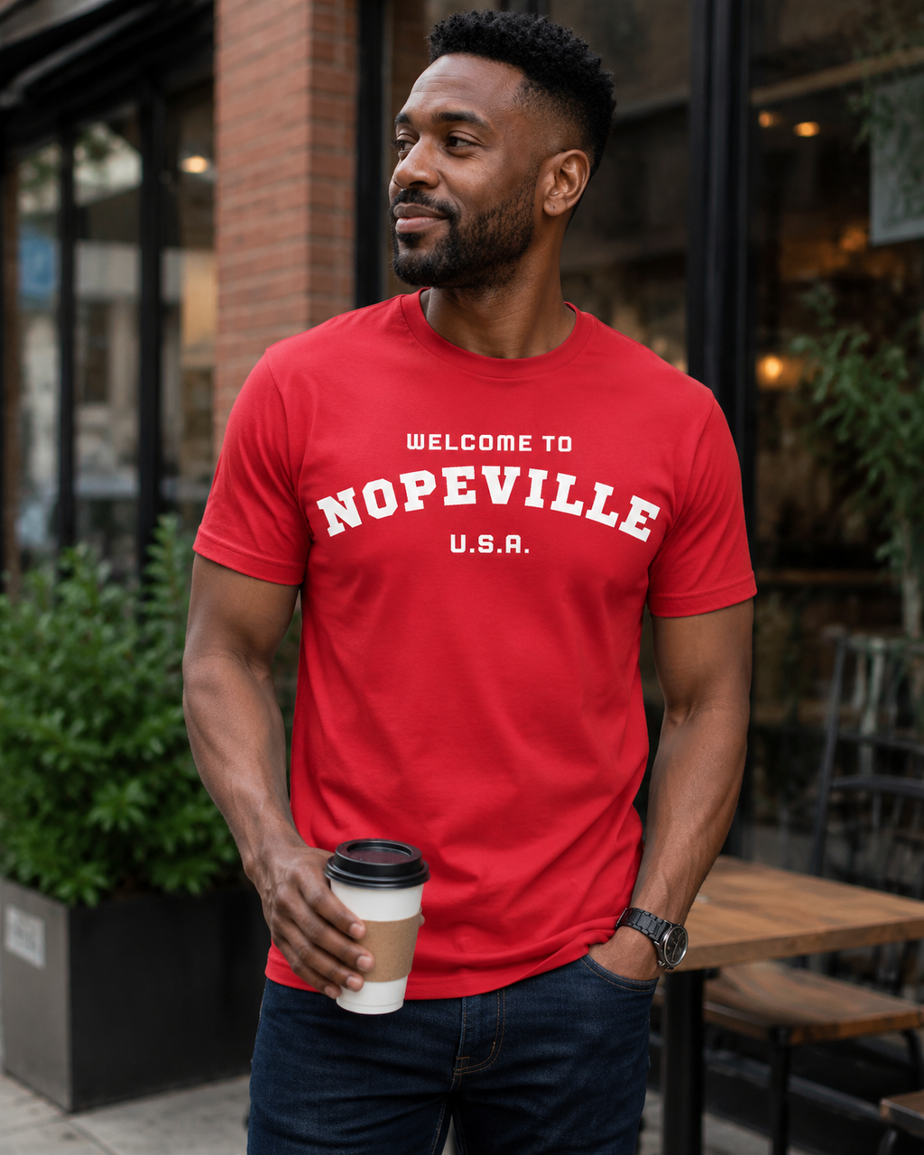 Nopeville USA Unisex Tshirt