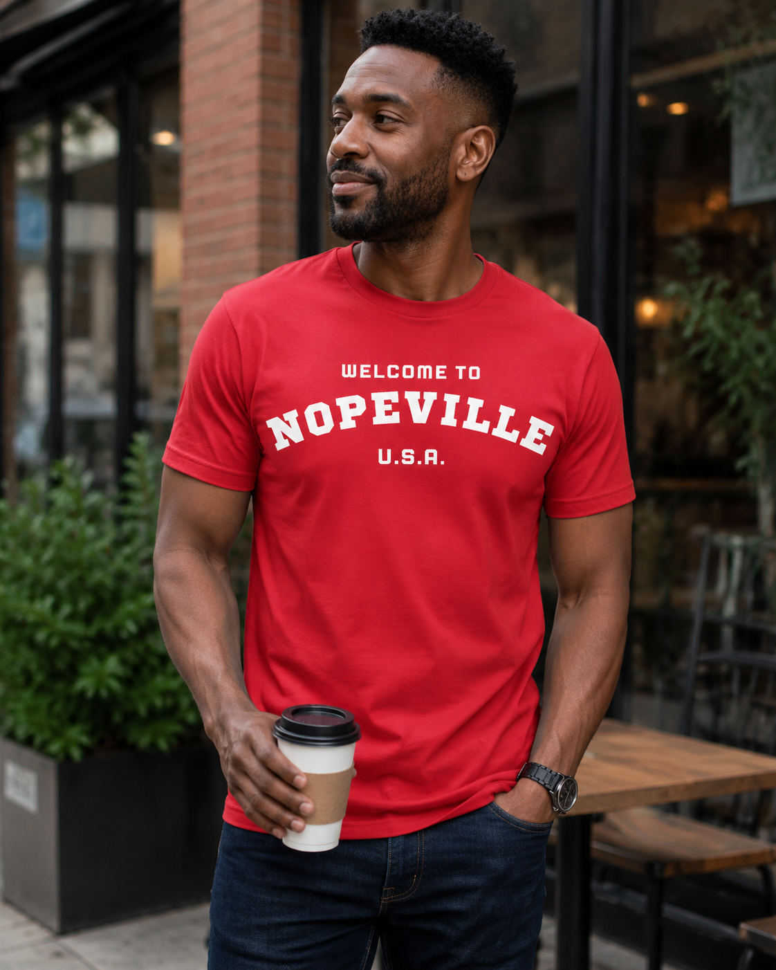 Nopeville USA Unisex Tshirt