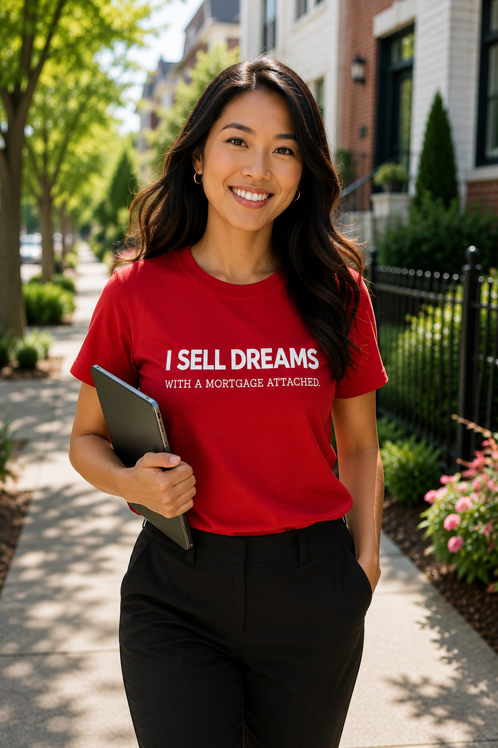 “I Sell Dreams with a Mortgage" Unisex T-Shirt
