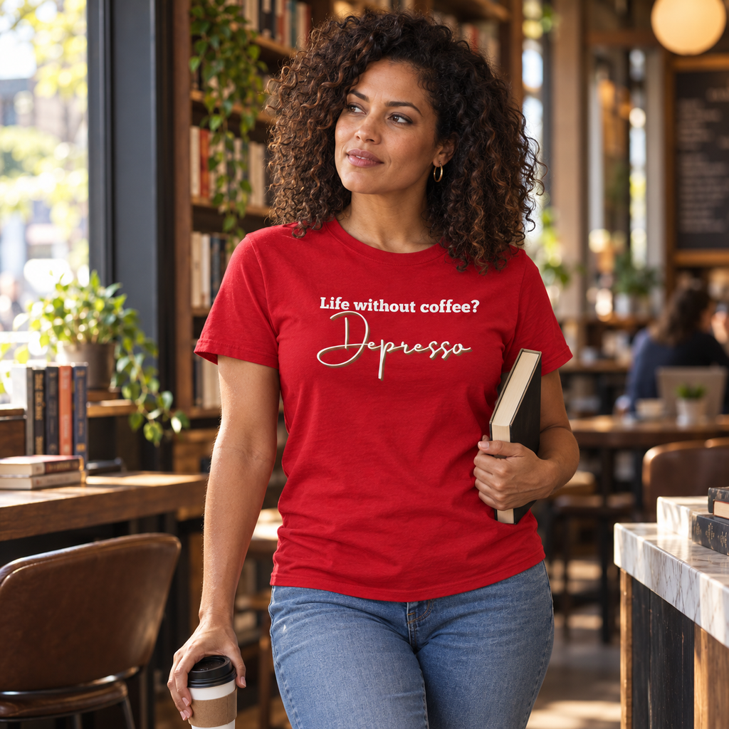 Life Without Coffee Is Depresso Unisex T-Shirt