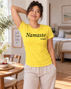 Namaste in Bed Women's Tshirt
