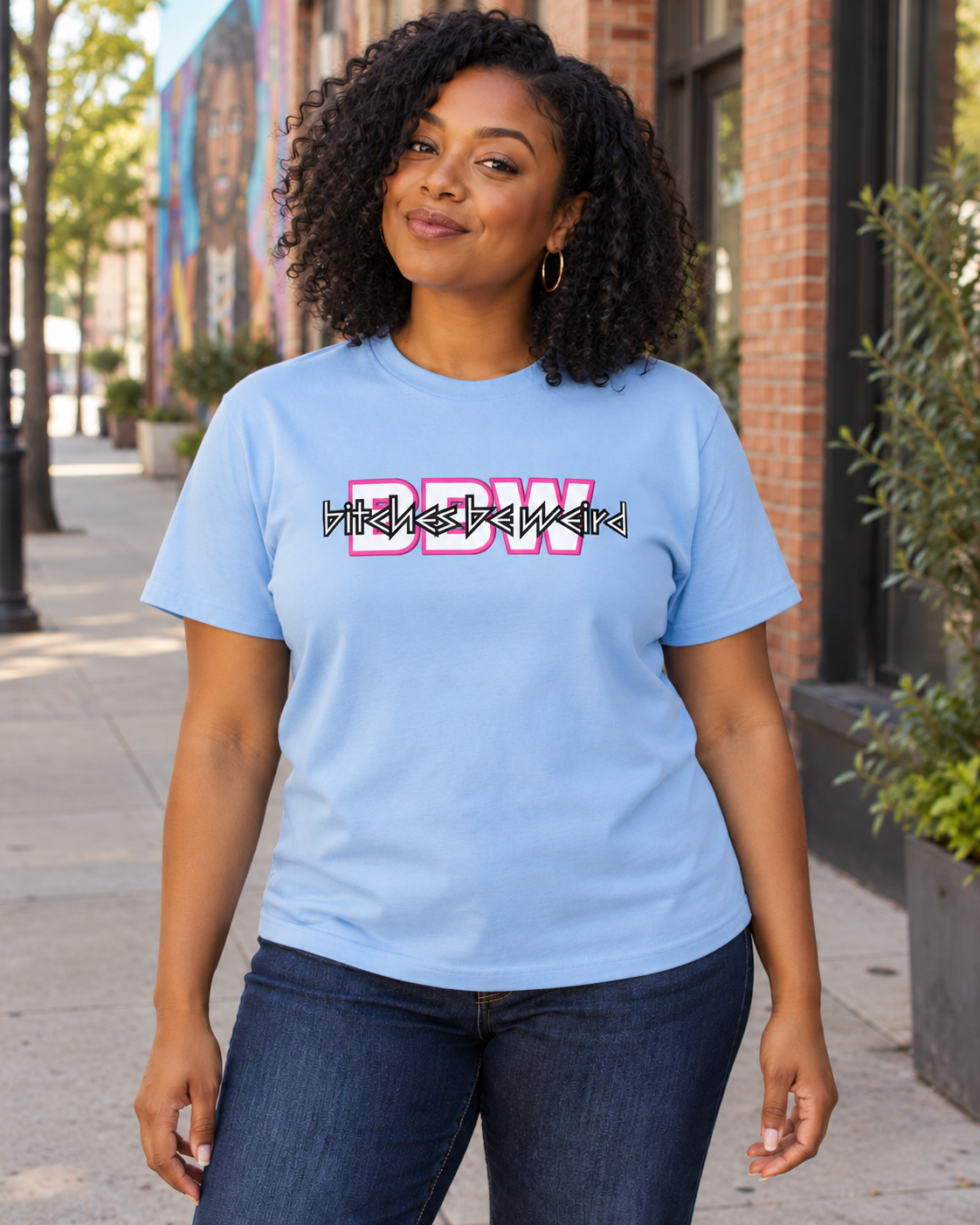 B*tches Be Weird Women's T-Shirt (OL)