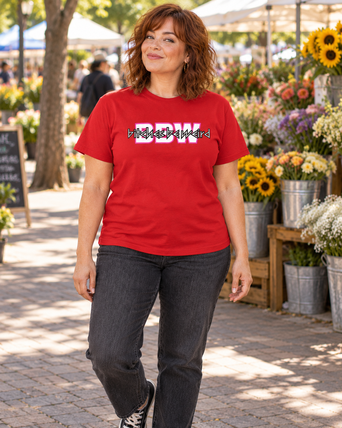 B*tches Be Weird Women's T-Shirt (OL)