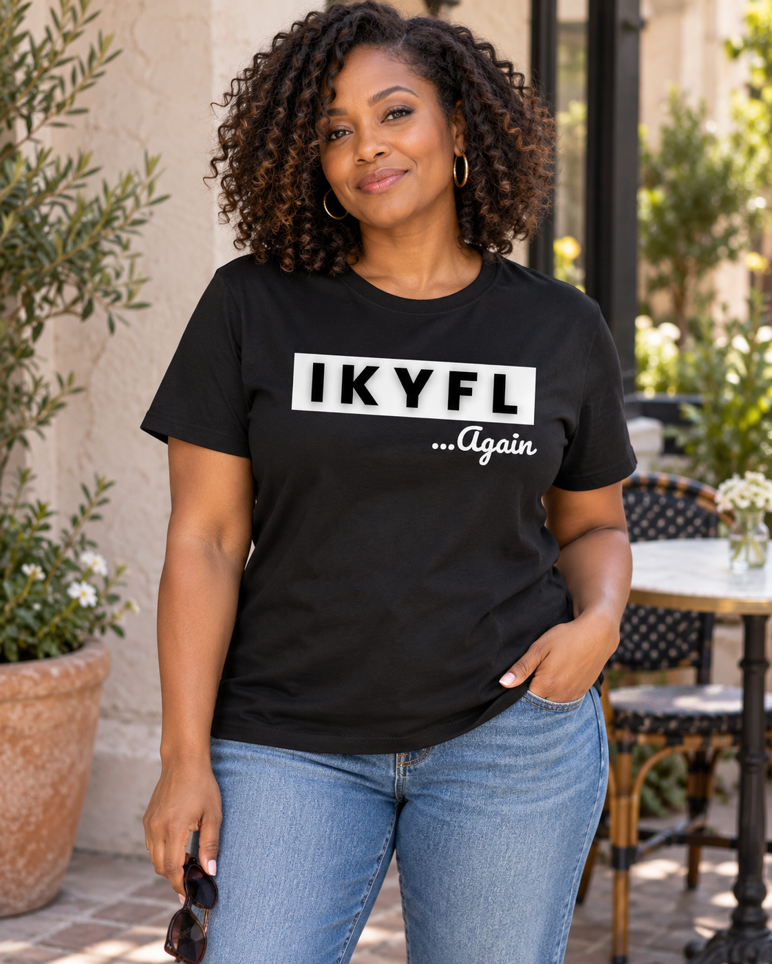 IKYFL Again Unisex Cotton Tshirt