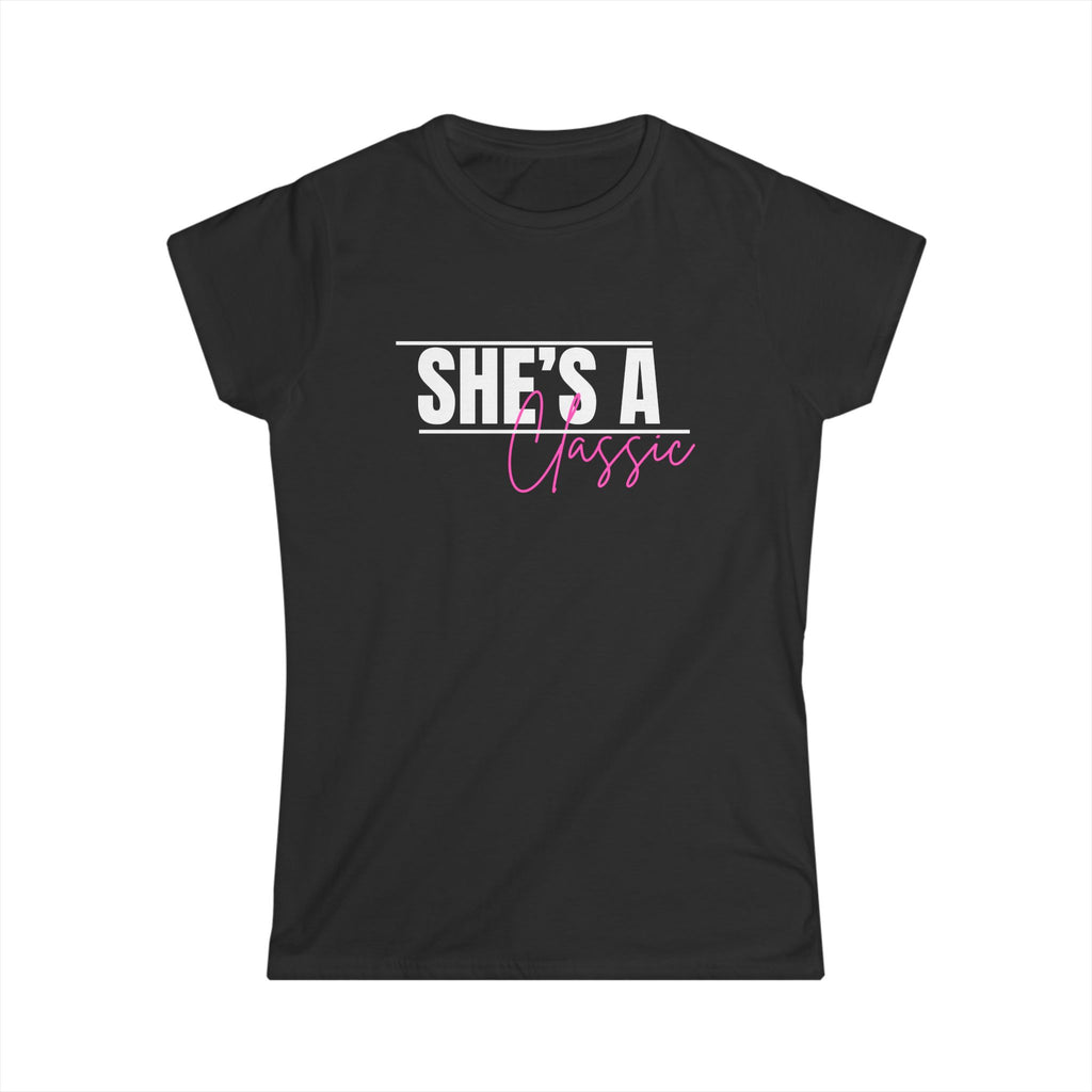 She's A Classic Soft Style Tshirt