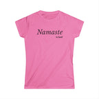 Namaste in Bed Women's Tshirt
